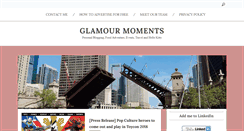Desktop Screenshot of glamourmoments.net